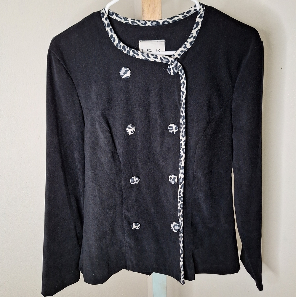 Vintage Leopard Print Jacket